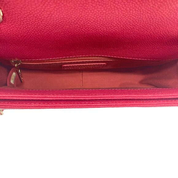 Chanel Quilted Curve Cuba Flap Bag Red - Picture 7 of 8